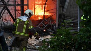 Rosyjski atak na Ukrainę. Magazyn dużej sieci zniszczony