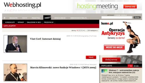 9 serii wideo o technologii, web 2.0 i IT 9