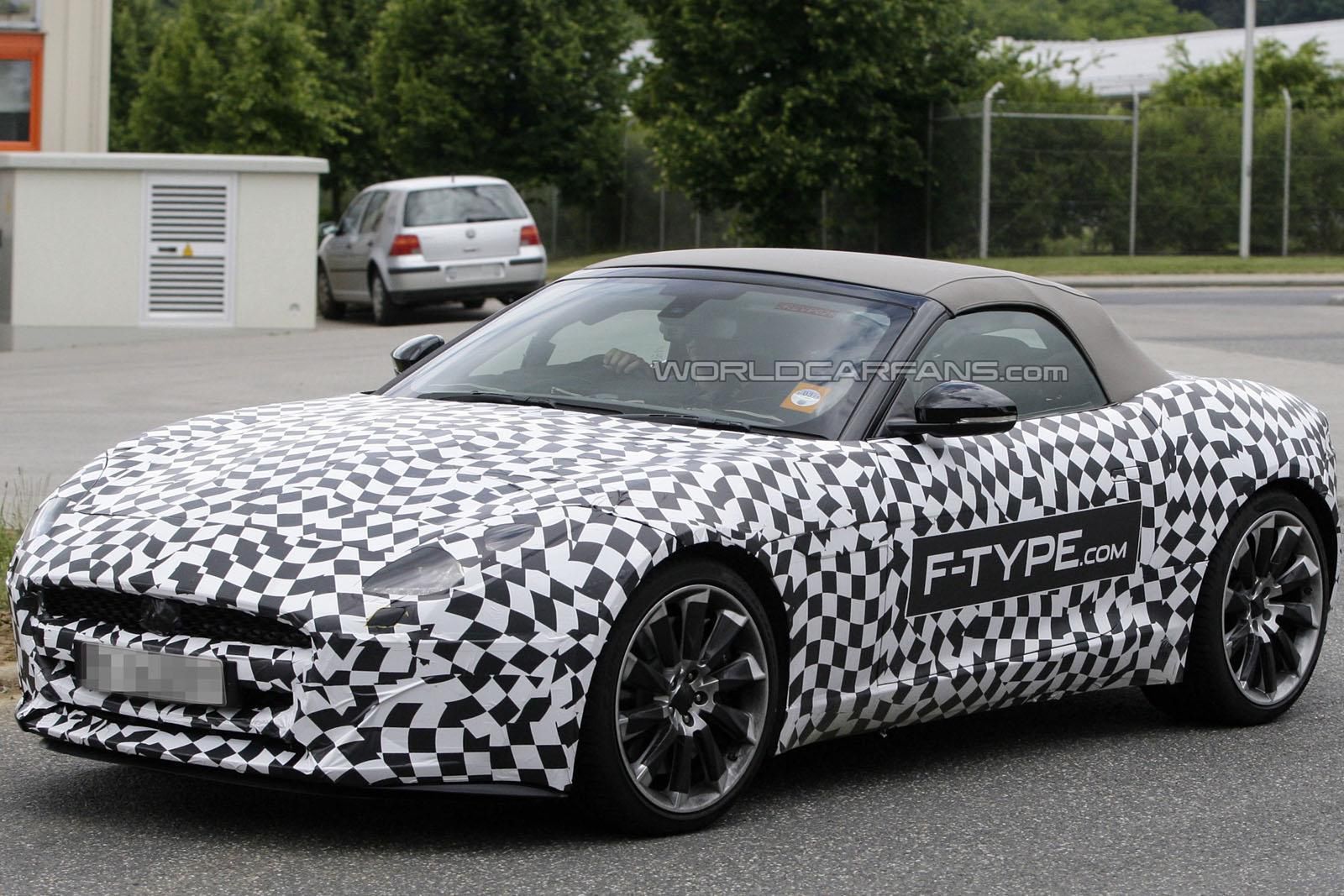 Jaguar F-Type - zdjęcie szpiegowskie (fot. Automedia via WCF)