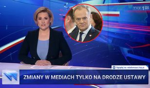 Kuriozalny materiał "Wiadomości". "Jubileusz Tuska w TVP"