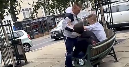Wielka Brytania. Zaatakował na ulicy, nie wiedząc, z kim zadziera [WIDEO]