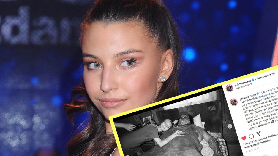 Julia Wieniawa zagrała jedną z głównych ról w filmie Bartosza M. Kowalskiego
