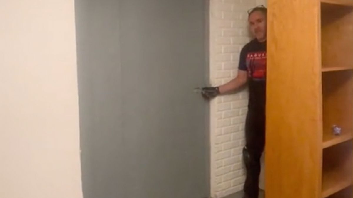 Małżeństwo odkryło ukryte pomieszczenie 