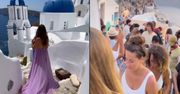 Pokazała, co dzieje się na Santorini. "Trzymajcie się z dala"