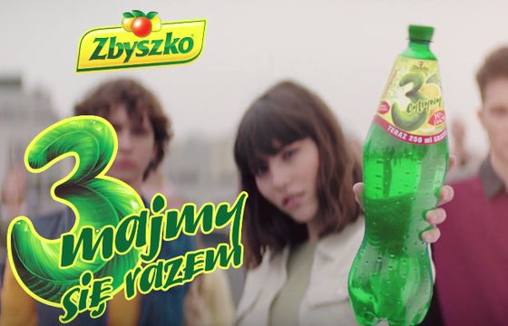 „3majmy się razem” w reklamach napoju Zbyszko 3 Cytryny (wideo)