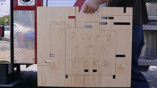 Krzesło awaryjne - w razie potrzeby wystarczy je złożyć [wideo] 1