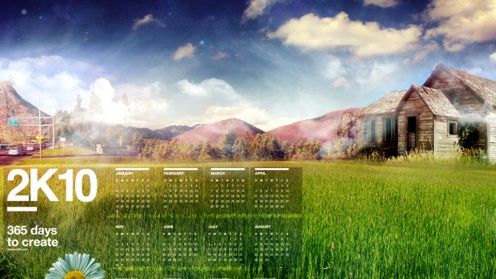 30 odlotowych tapet na nowy 2010 rok! 1