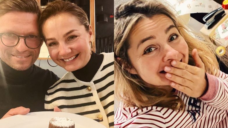 Małgorzata Socha o pokazywaniu męża na Instagramie