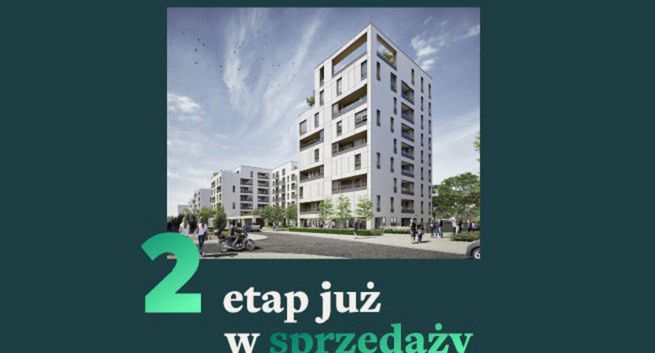 Grupa Skanska reklamuje budowę warszawskiego osiedla Holm House