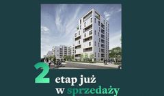 Grupa Skanska reklamuje budowę warszawskiego osiedla Holm House