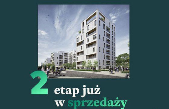 Grupa Skanska reklamuje budowę warszawskiego osiedla Holm House