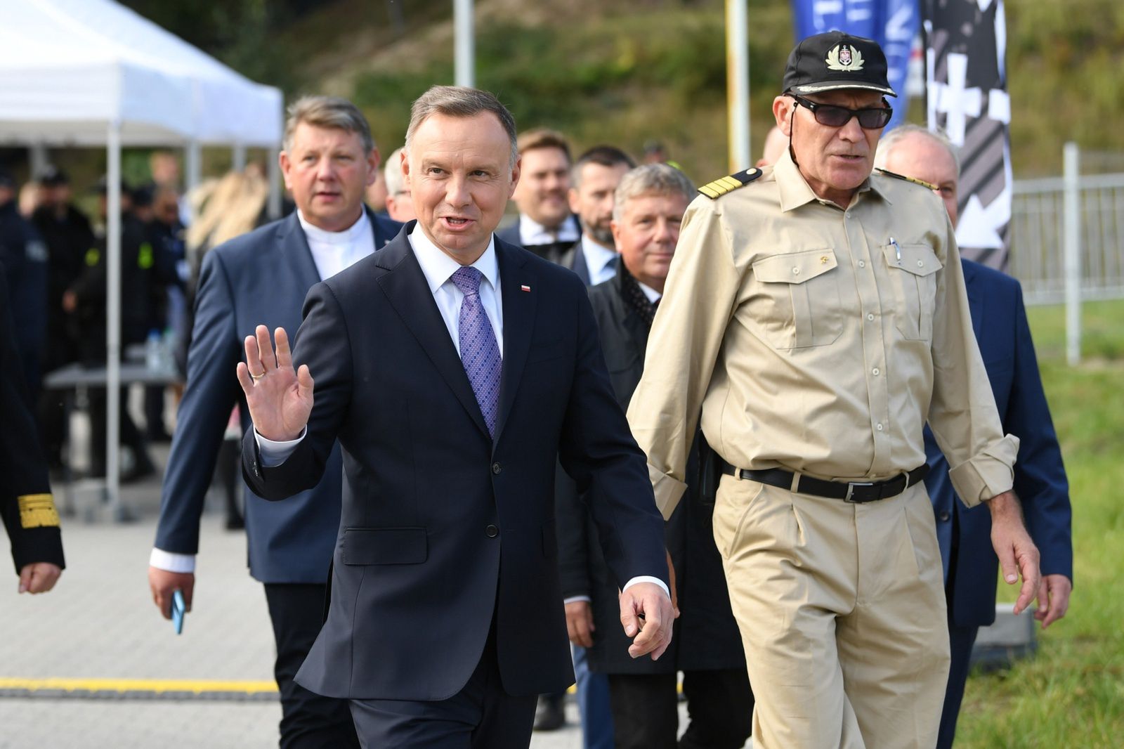 Otwarcie kanału przez Mierzeję Wiślaną