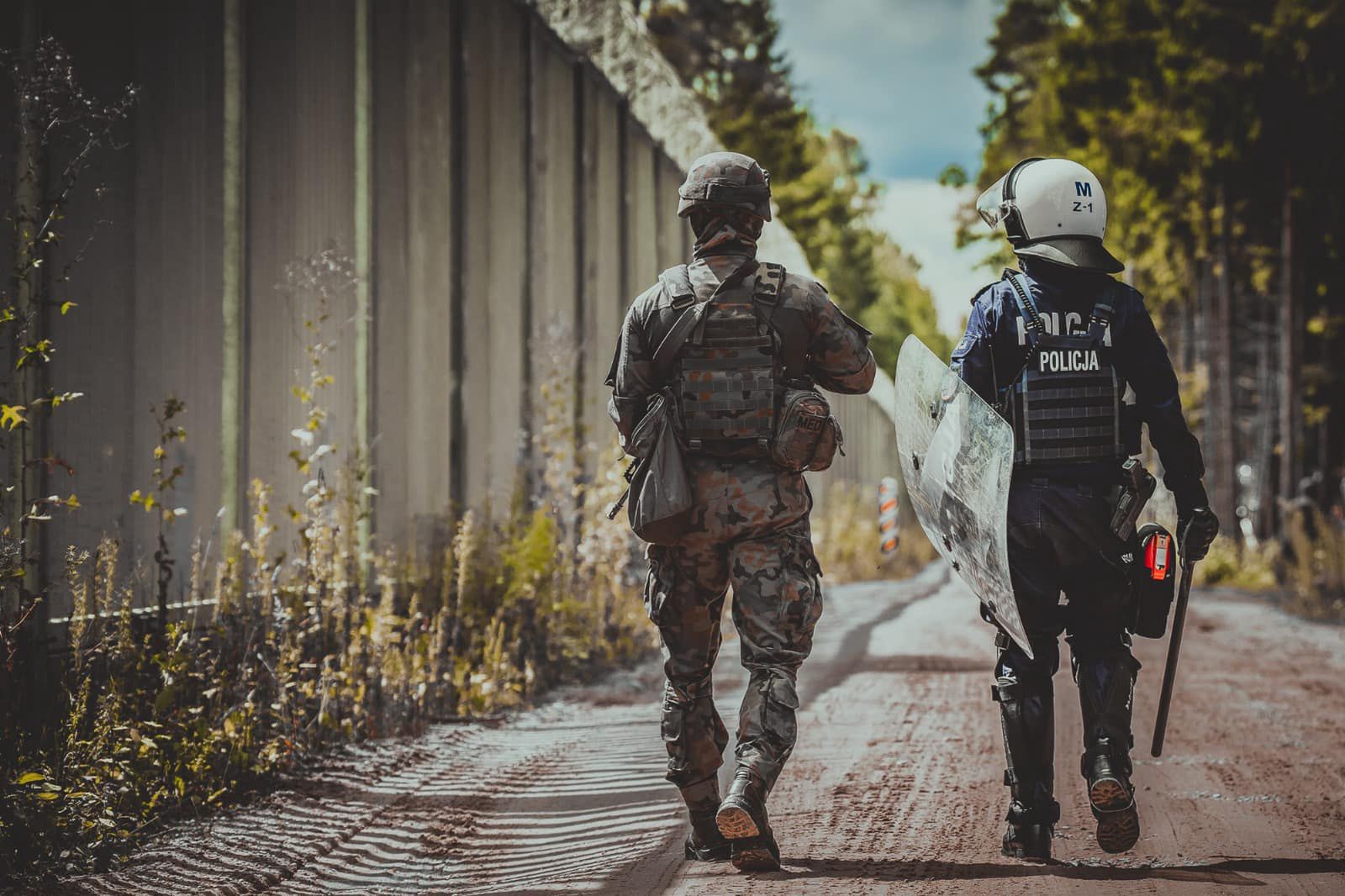 Granica polko-białoruska, patrol w operacji Bezpieczne Podlasie