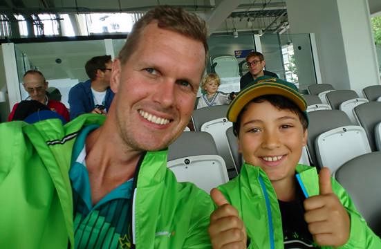 Był młody i wysportowany. Rak zmienił nawet jego twarz