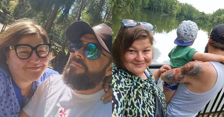 Dominika Gwit chwali się rodzinnymi fotkami. Internauci patrzą na... TATUAŻ jej męża