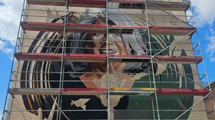 Wyjątkowy mural powstaje w Gorzowie. Tak miasto dziękuje Krystynie Prońko