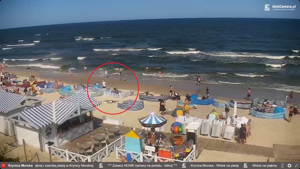 Plaża w Krynicy Morskiej