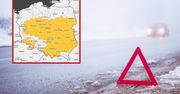 Alerty IMGW. Niebezpiecznie na drogach i chodnikach