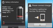 Wywoływanie fałszywego komunikatu o słabej baterii na Androidzie