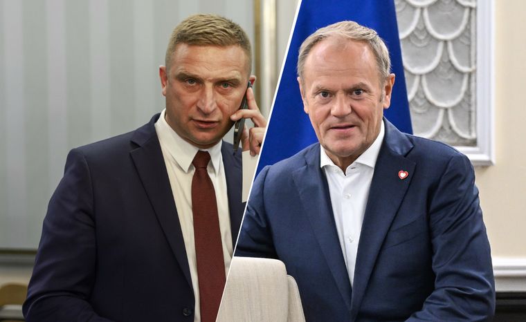 Bąkiewicz odpowiada Tuskowi. "Wylądujesz pod celą"