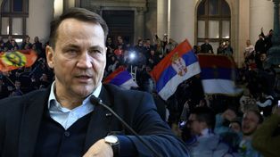 "Smuteczek na patoprawicy". Sikorski kpi po wyborach w Serbii