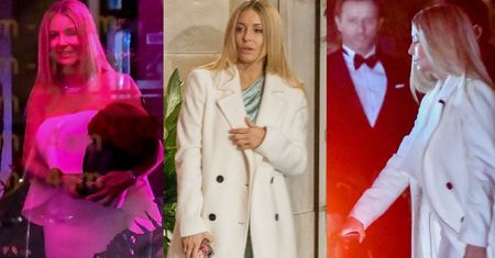 Wystrojona Małgonia i elegancki Radosław hucznie świętują pierwszą rocznicę ślubu... (ZDJĘCIA)