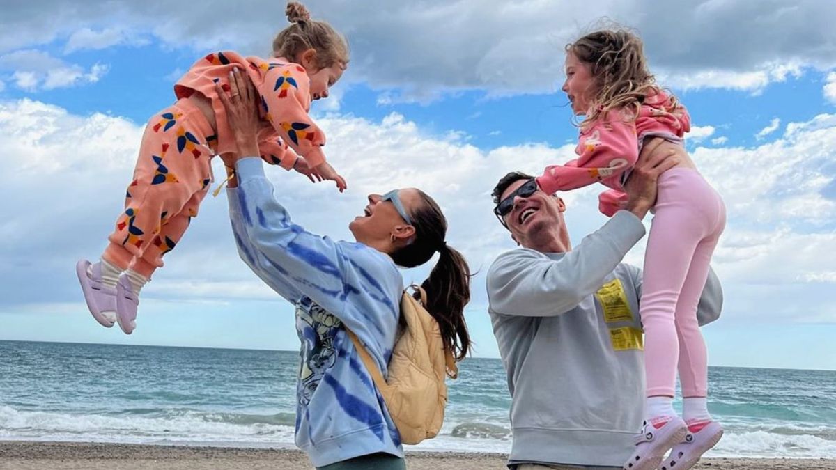 Anna, Robert, Klara i Laura Lewandowscy