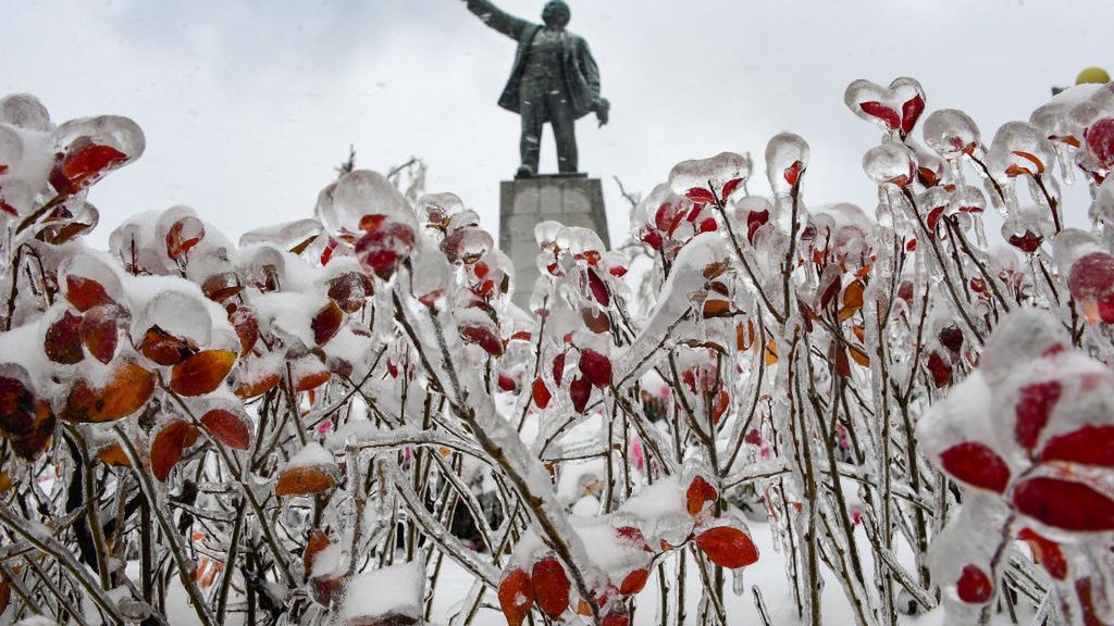 Atak zimy we Władywostoku