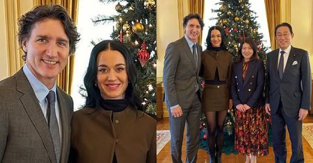 Katy Perry i Justin Trudeau już OFICJALNIE RAZEM. Spotkali się z byłym premierem Japonii... Nowa power couple?