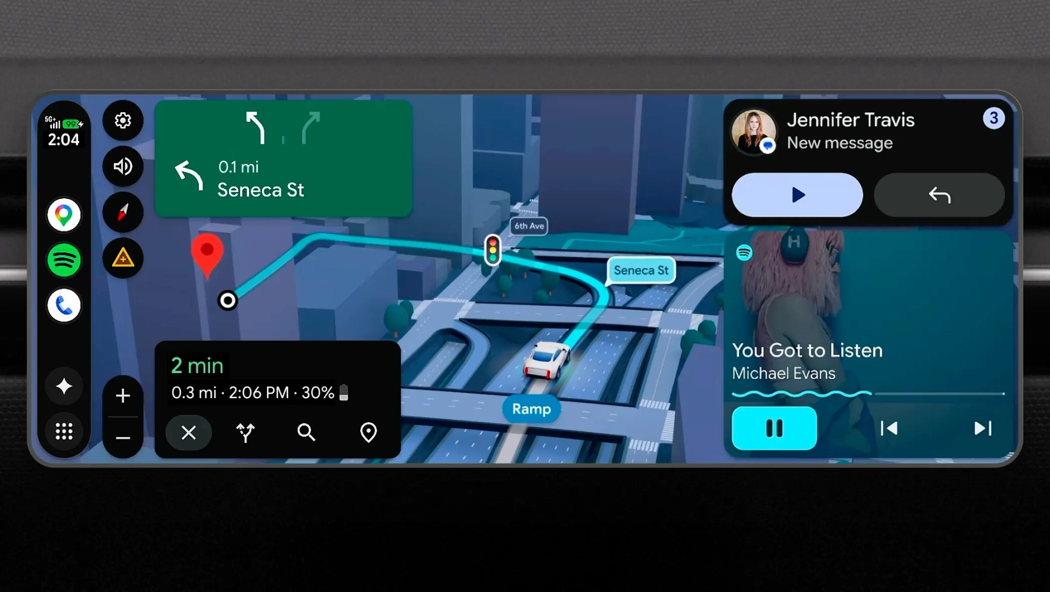 Odświeżony Android Auto