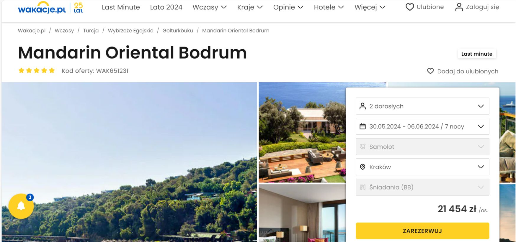 Tyle kosztuje wyjazd do hotelu, w którym wypoczywa Piątek