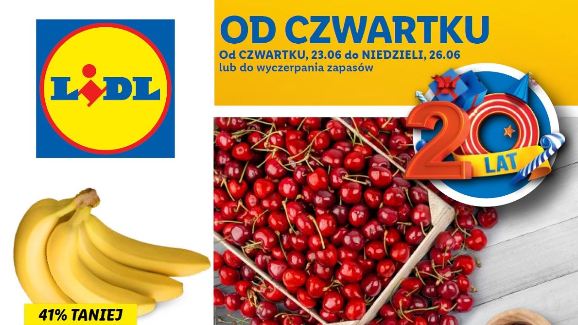 Lidl gazetka od czwartku 23 czerwca [23.06]