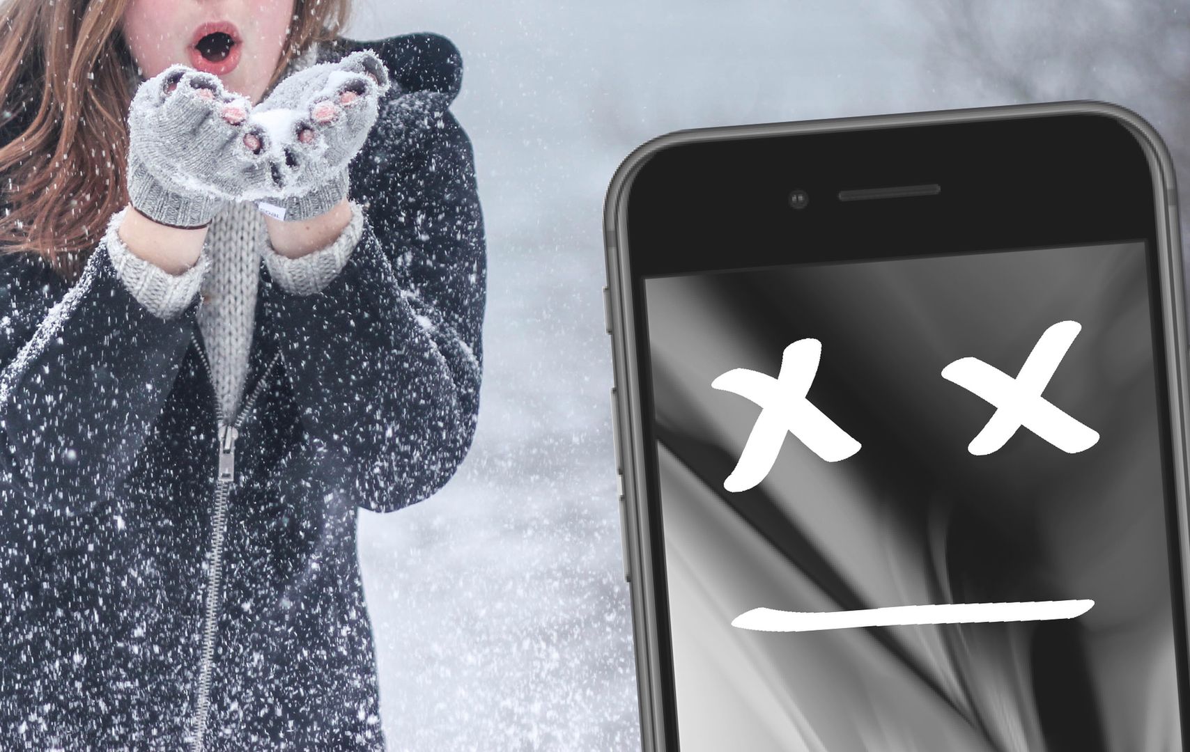 "iPhone'y na mrozie po prostu przestają działać". Czy problem jest tak poważny, jak go malują?