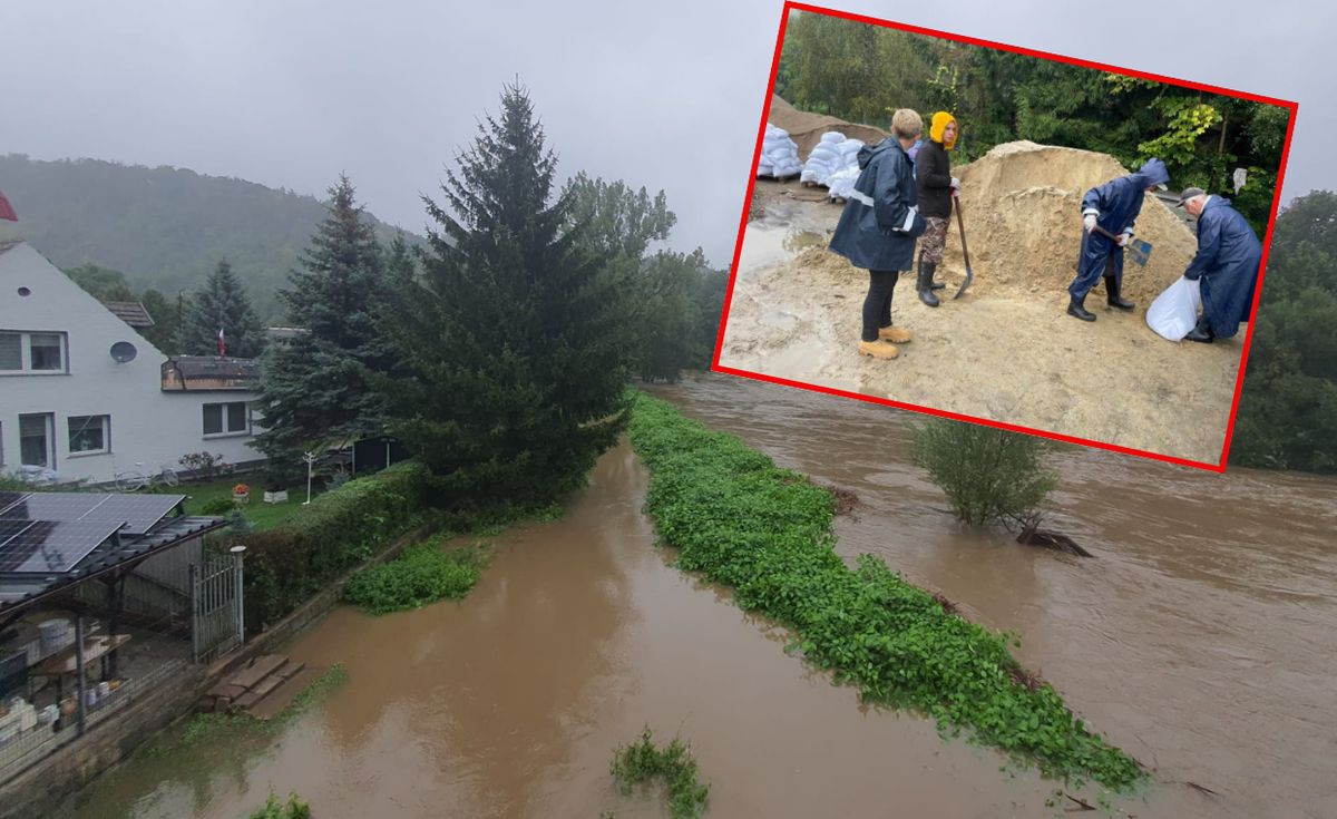 powódź, zagrożenie, ewakuacja mieszkańców, powódź tysiąclecia, straż pożarna, alarm przeciwpowodziowy Szykują się na najgorsze. Uciekałam z półrocznym dzieckiem na rękach