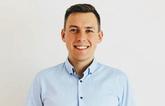 Konrad Gładkowski w zespole Green Parrot