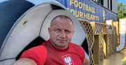 Pudzianowski zrobił zdjęcie z prezesem. Wcześniej wywołał aferę
