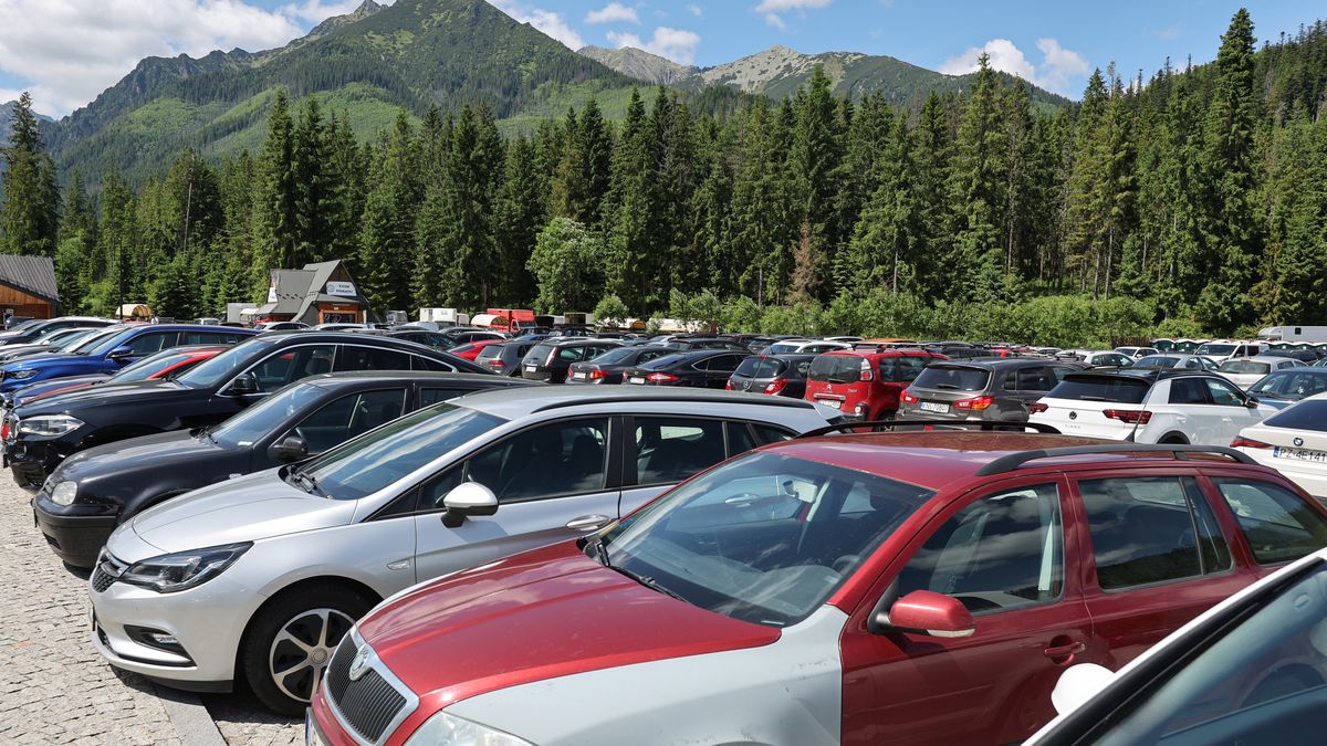 Parking w Palenicy Białczańskiej
