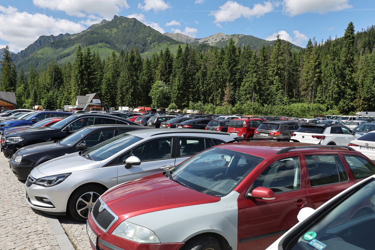 Oszuści przy Morskim Oku. Turyści zapłacili 100 zł za fałszywe bilety parkingowe