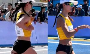 Dostała okresu w środku maratonu. Zdjęcia Li Meizhen obiegły świat
