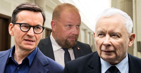 Zembaczyński zadrwił z PiS. "Morawiecki topi Kaczyńskiego"