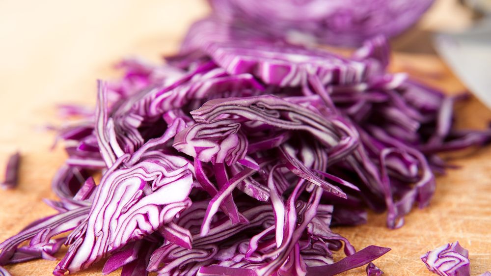 Sałatka z czerwonej kapusty