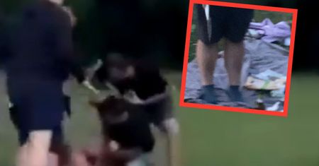 Nagranie z Poznania niesie się po sieci. W ruch poszedł nóż