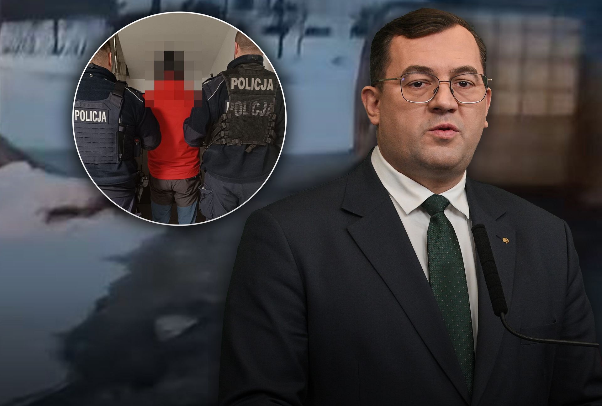 wiadomości,aktualności,WP Wiadomości Awantura przed domem ministra rolnictwa. Poseł PiS wypomina: Krajewski kiedyś sam popierał takie akcje