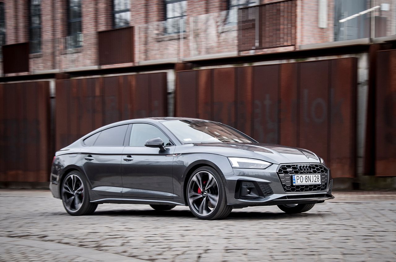 Audi A5 Sportback 40 TDI quattro (2020) (fot. Mateusz Żuchowski)