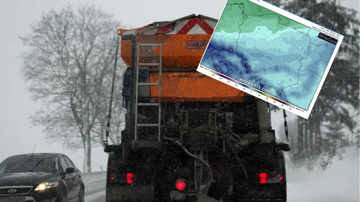 zgniły wyż Beata nad Polską. Gołoledź i mżawki