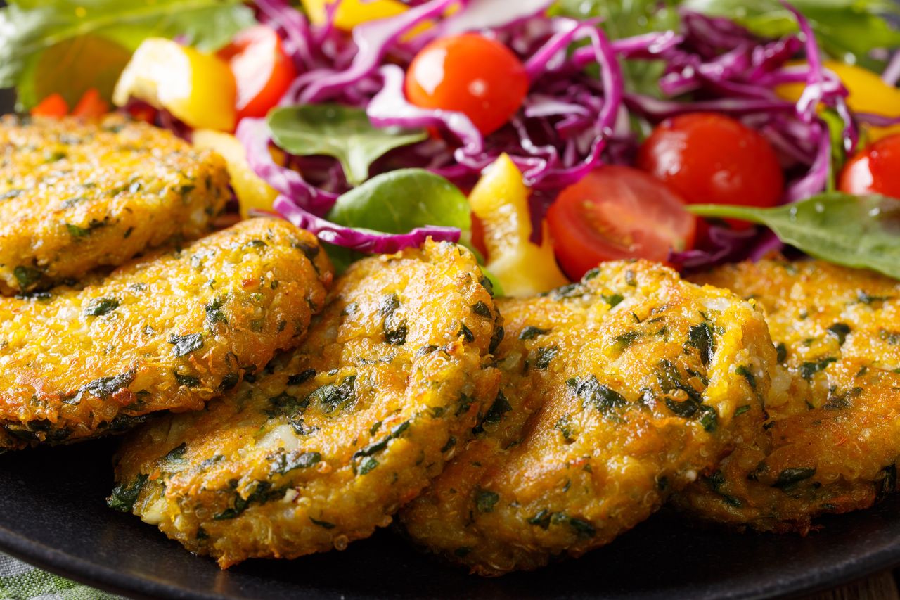 Proste kotlety z sałatki jarzynowej