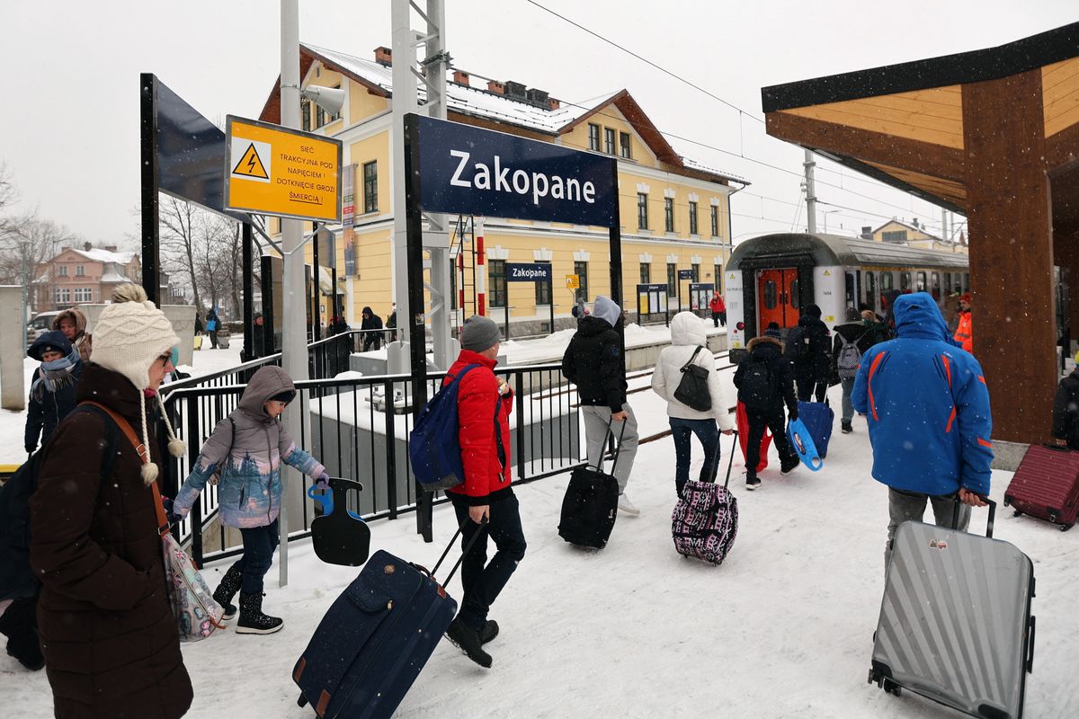 Dworzec kolejowy w Zakopanem