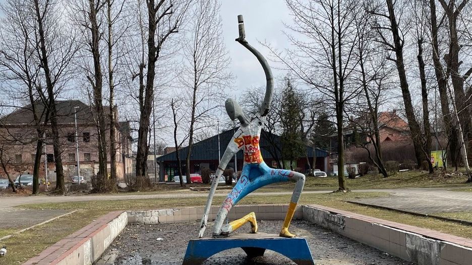 Ruda Śląska. Rzeźba przedstawiająca olimpijczyka przejdzie renowację. 