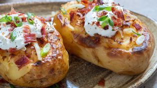 Ziemniaki wypełniam 3 składnikami. Bez wyjazdu do Zakopanego mam podhalański obiad lux