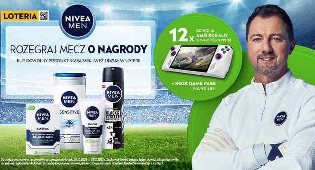 Jerzy Dudek w loterii marki Nivea